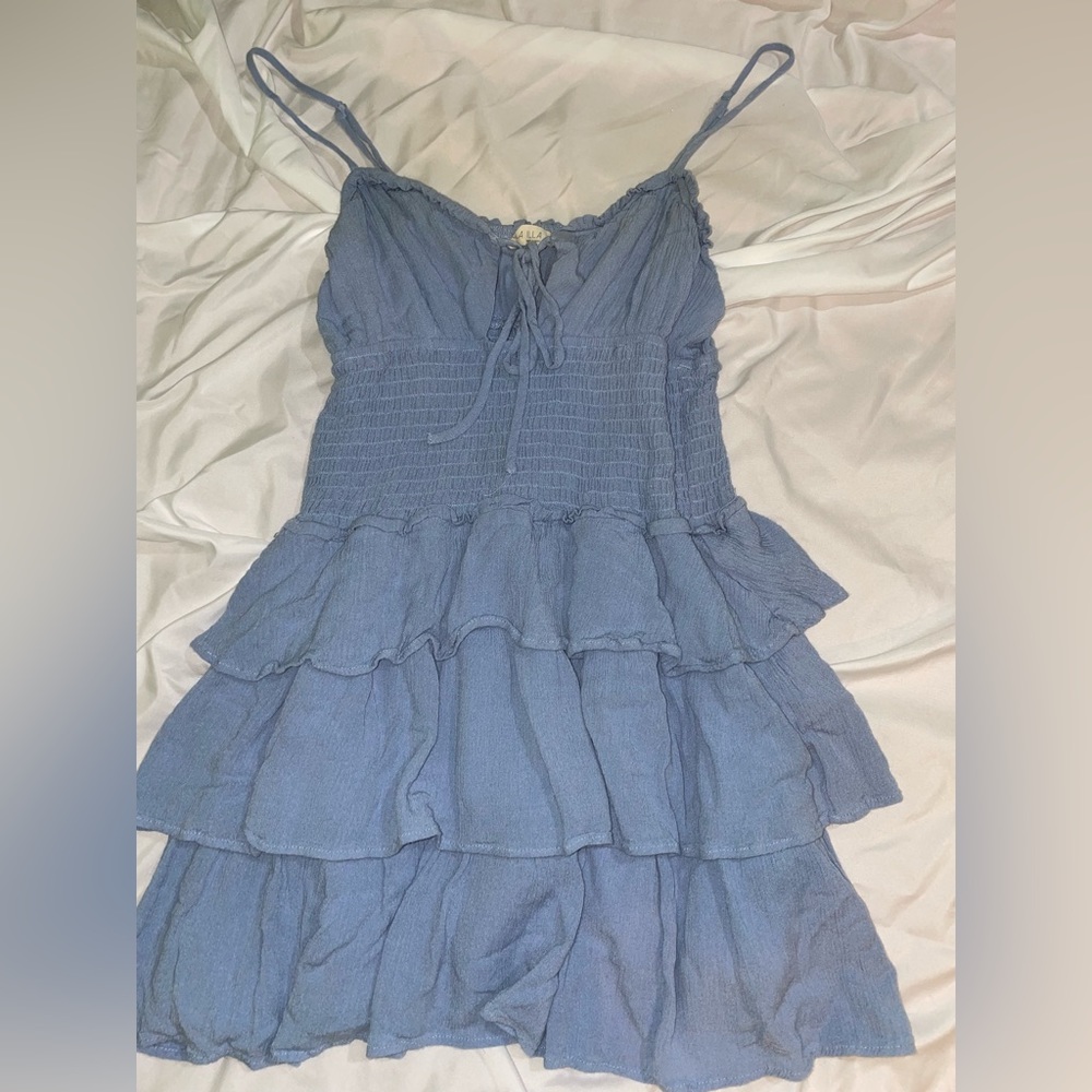 Light blue sundress